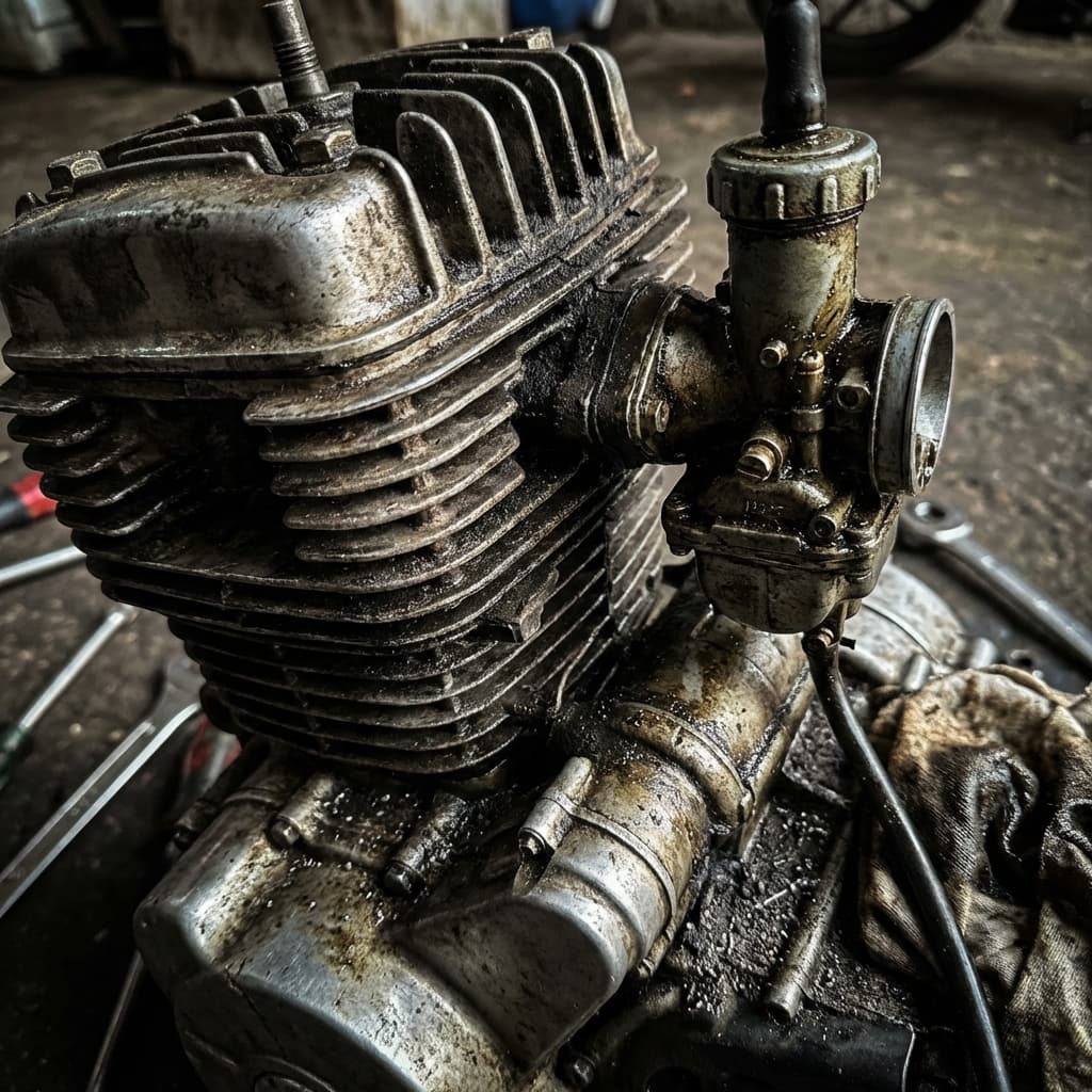 Bajaj Pulsar NS 200 - Bore Up Build - Engine bore-up from 200CC to 230CC. Big bore kit installation. SEO: pulsar-modification-ahmedabad